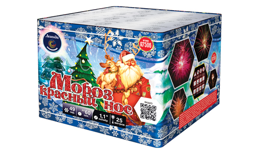  Батарея салютов Мороз Красный Нос  в Славянске-на-Кубани